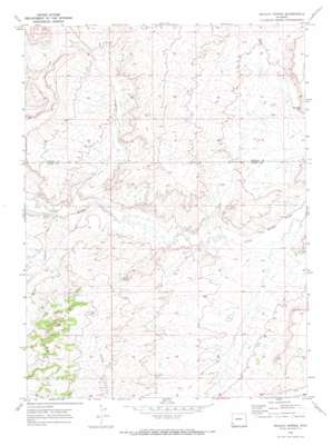Mulkay Spring USGS topographic map 41110e4