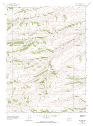 Bell Butte topo map