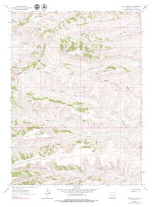 Bell Butte NE USGS topographic map 41110f7