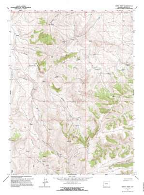 Windy Point topo map