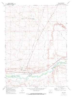 Opal USGS topographic map 41110g3