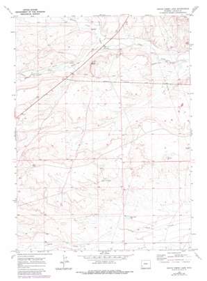 Shute Creek Lake USGS topographic map 41110h2