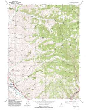 Henefer USGS topographic map 41111a4