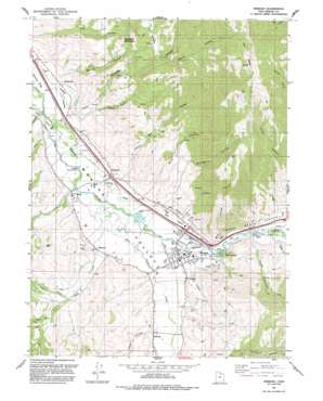 Morgan USGS topographic map 41111a6