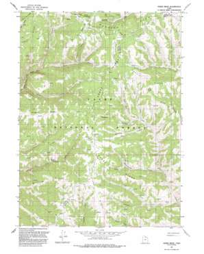 Horse Ridge USGS topographic map 41111c4
