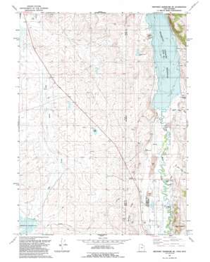 Neponset Reservoir NE USGS topographic map 41111d1