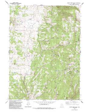 Monte Cristo Peak USGS topographic map 41111d5