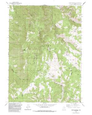 Sharp Mountain USGS topographic map 41111d6