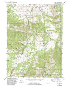 James Peak USGS topographic map 41111d7