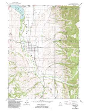 Paradise USGS topographic map 41111e7