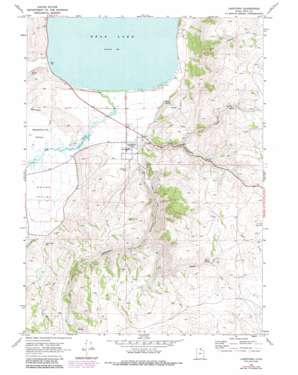 Laketown topo map