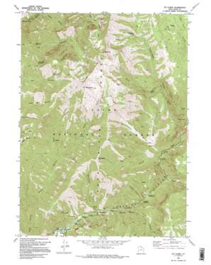Mount Elmer topo map
