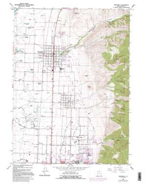 Smithfield USGS topographic map 41111g7