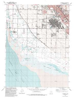 Promontory Point USGS topographic map 41112a1
