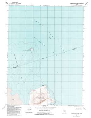 Carrington Island USGS topographic map 41112a5
