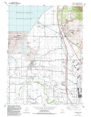 Plain City USGS topographic map 41112c1