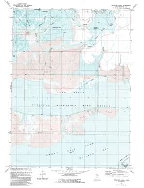 Whistler Canal USGS topographic map 41112d2