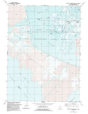 Mouth of Bear River USGS topographic map 41112d3