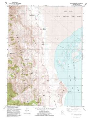 East Promontory topo map