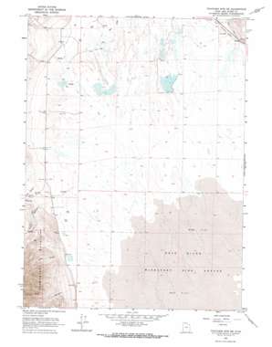 Thatcher Mountain SW USGS topographic map 41112e4
