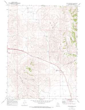 Blind Springs USGS topographic map 41112g3
