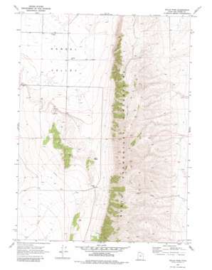 Bulls Pass USGS topographic map 41112g5