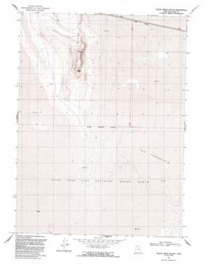 Hogup Ridge South USGS topographic map 41113b1