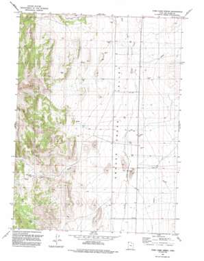 Toms Cabin Spring USGS topographic map 41113e8