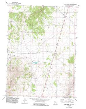 Warm Spring Hills USGS topographic map 41113f5
