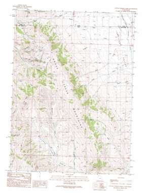 Cotton Thomas Basin topo map