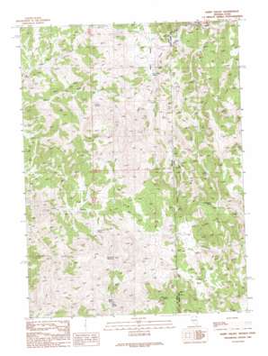 Dairy Valley topo map