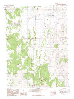 Cedar Mountain Draw USGS topographic map 41114g2