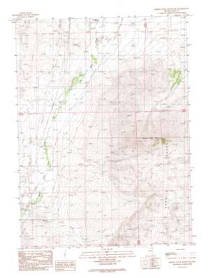 Middle Stack Mountain topo map