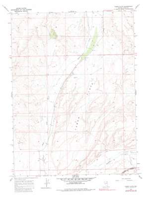 Tabor Flats USGS topographic map 41115b2