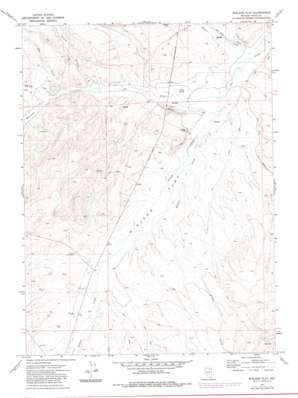 Wieland Flat topo map