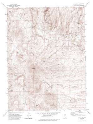 Devils Armchair USGS topographic map 41115d6