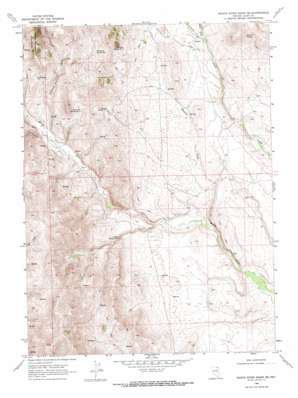 Marys River Basin Se topo map