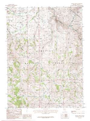 Badger Creek USGS topographic map 41115f8