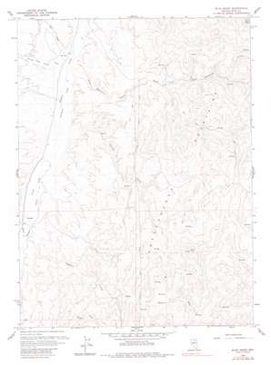Blue Basin USGS topographic map 41116a1