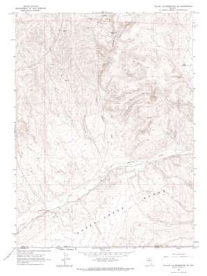 Willow Creek Reservoir SE USGS topographic map 41116a5