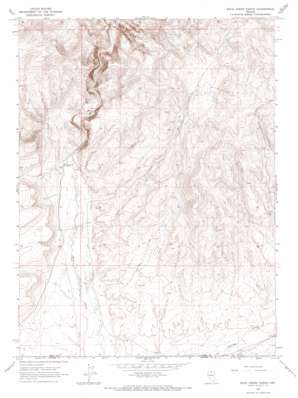Rock Creek Ranch USGS topographic map 41116a6
