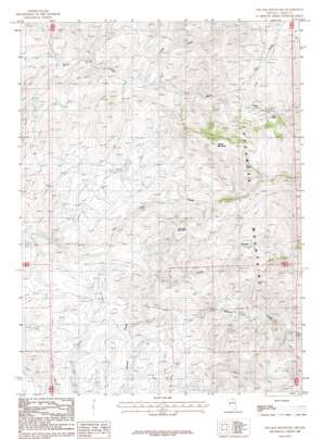 Toe Jam Mountain USGS topographic map 41116c4