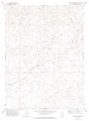 Little Rock Creek USGS topographic map 41116c5