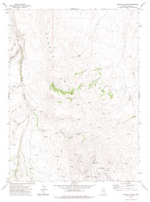 Oregon Canyon USGS topographic map 41116c7