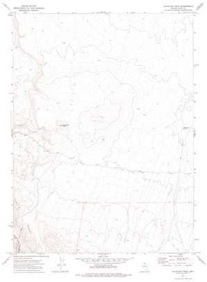 Haystack Peak USGS topographic map 41116d7