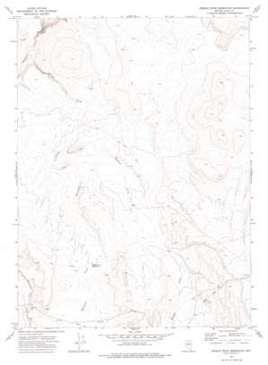 Middle Draw Reservoir topo map