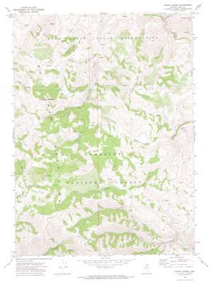 Ungina Wongo USGS topographic map 41116g1