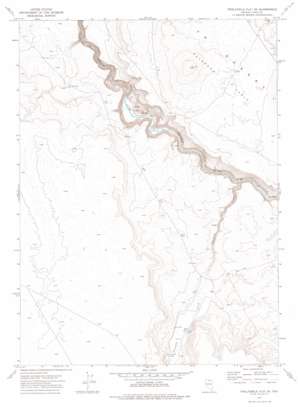 Peterson Table West topo map