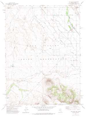 Groundhog Reservoir USGS topographic map 41116h2