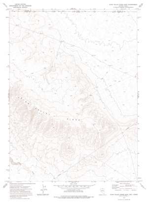 Star Valley Ridge East USGS topographic map 41116h7